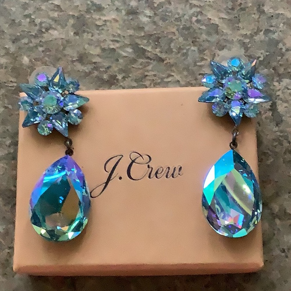 Pierced drop earrings
